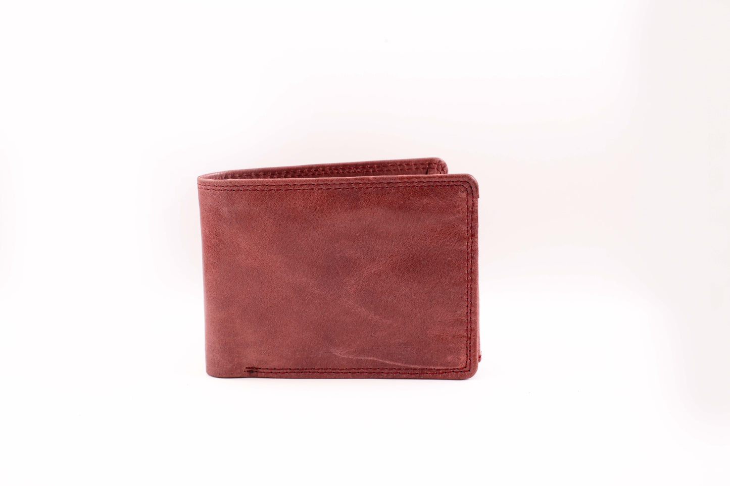 "Majestic Buckle Clasp Buffalo Wallet" Available in 3 Colors (Black, Tan Brown & Reddish brown)