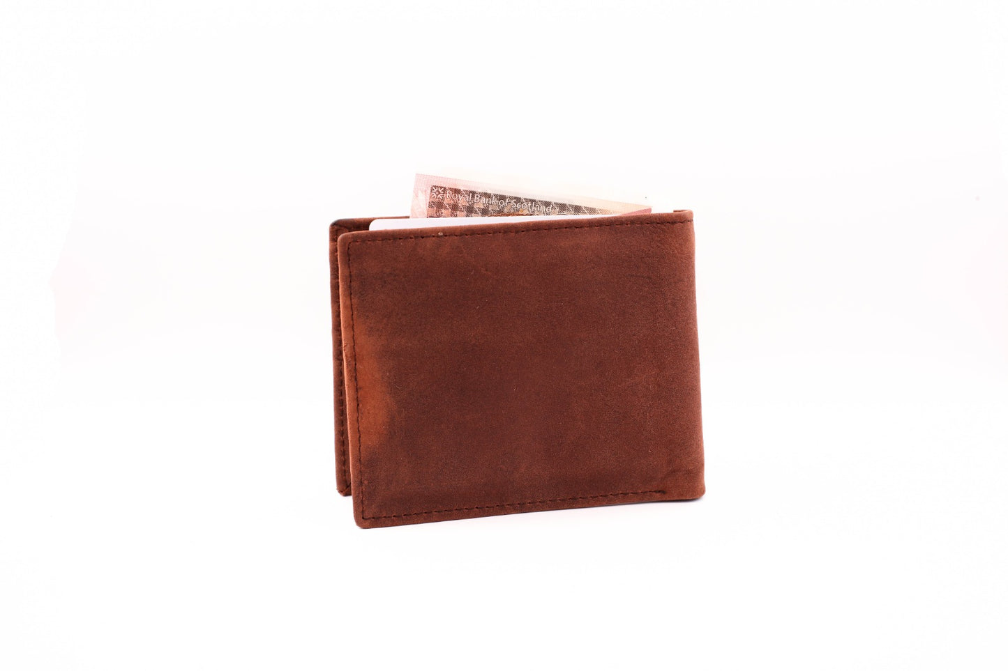 'Maverick' Crazy Horse Leather Wallet ( Three Crazy horse Shades )