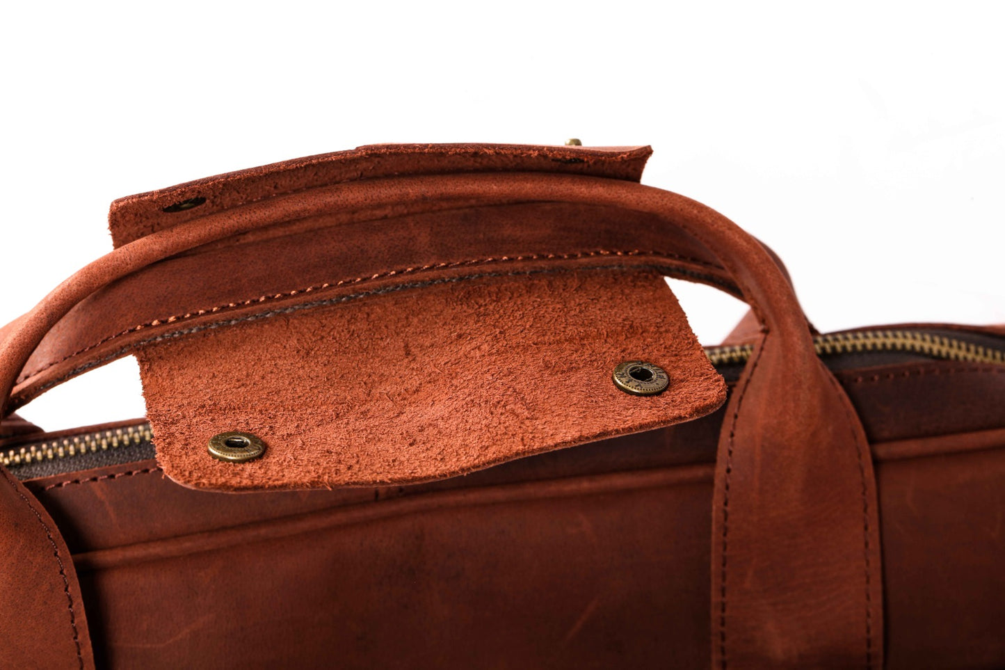 Thee Stallion Laptop Briefcase ( Dark Brown)