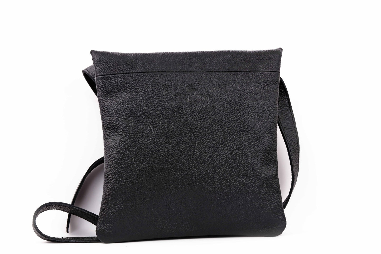 Buffalo Skin Cross Body bag Grain Texture