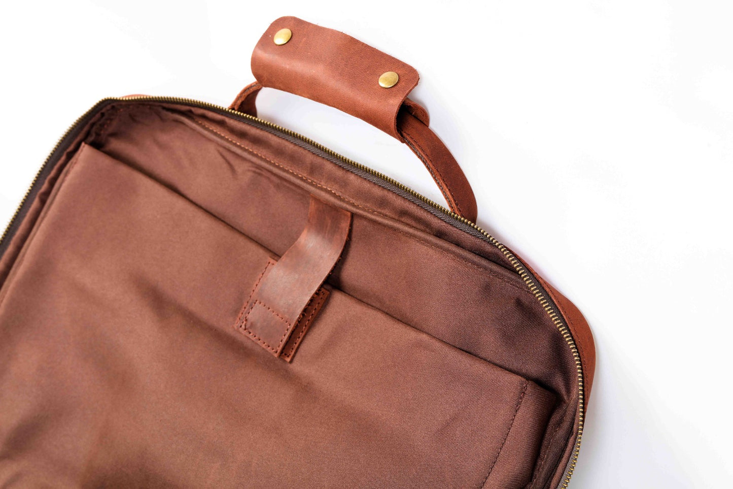 Thee Stallion Laptop Briefcase ( Tan Brown Shade)