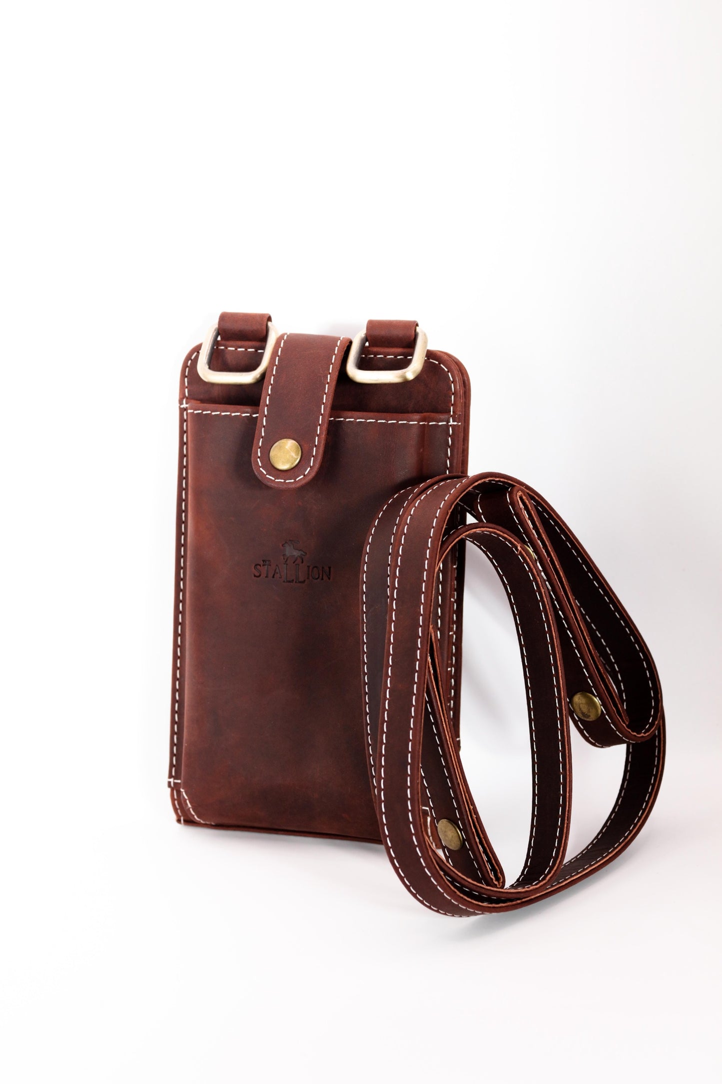 Phone Messenger Bag in Vintage style