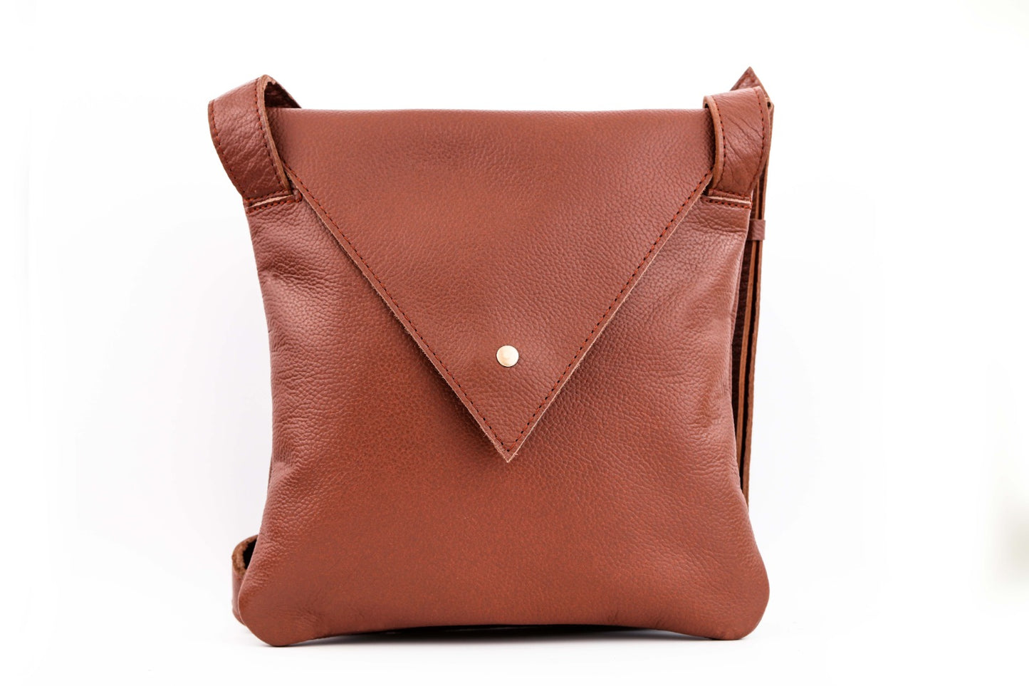 Buffalo Skin Cross Body bag Grain Texture