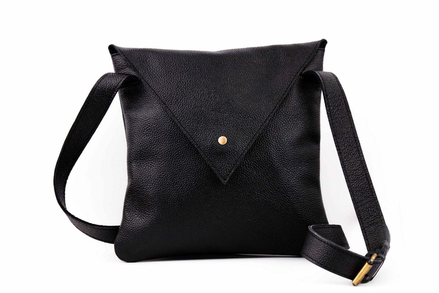 Buffalo Skin Cross Body bag Grain Texture