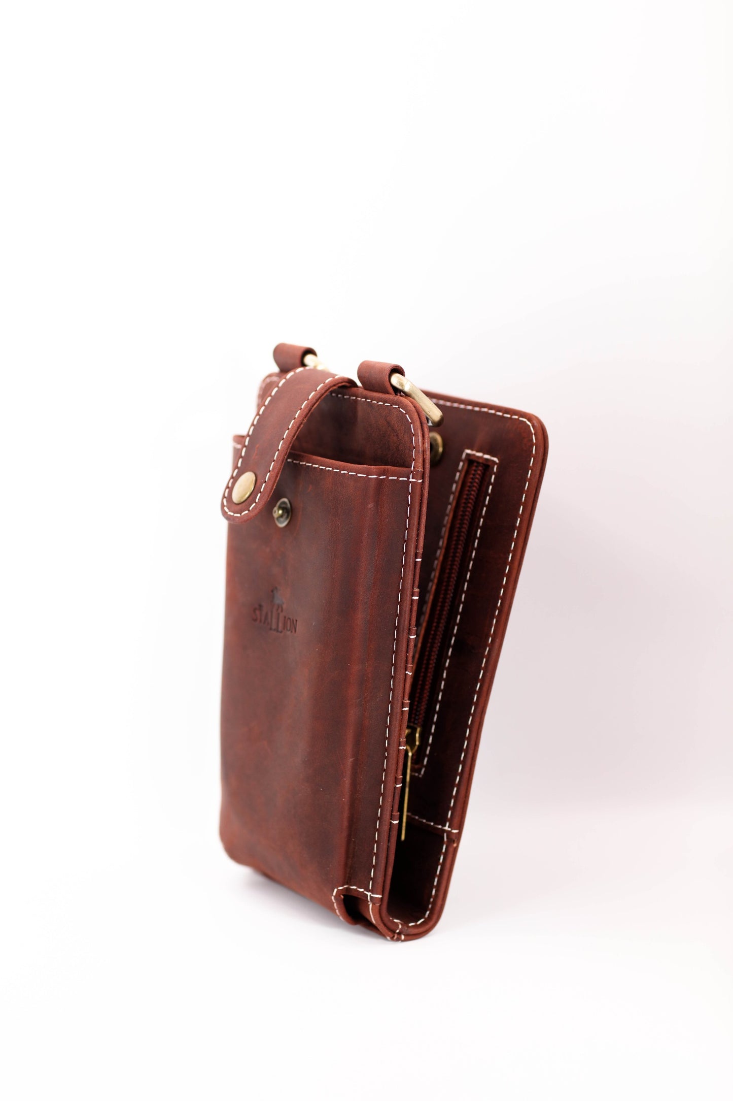 Phone Messenger Bag in Vintage style