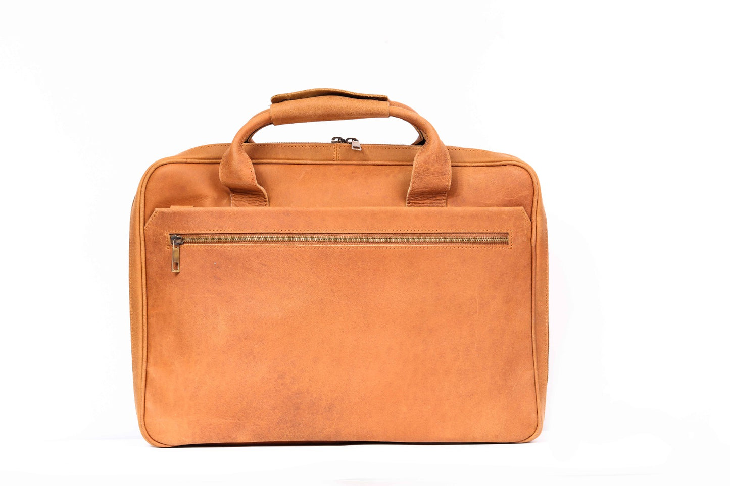 Thee Stallion Laptop Briefcase ( Tan Brown Shade)