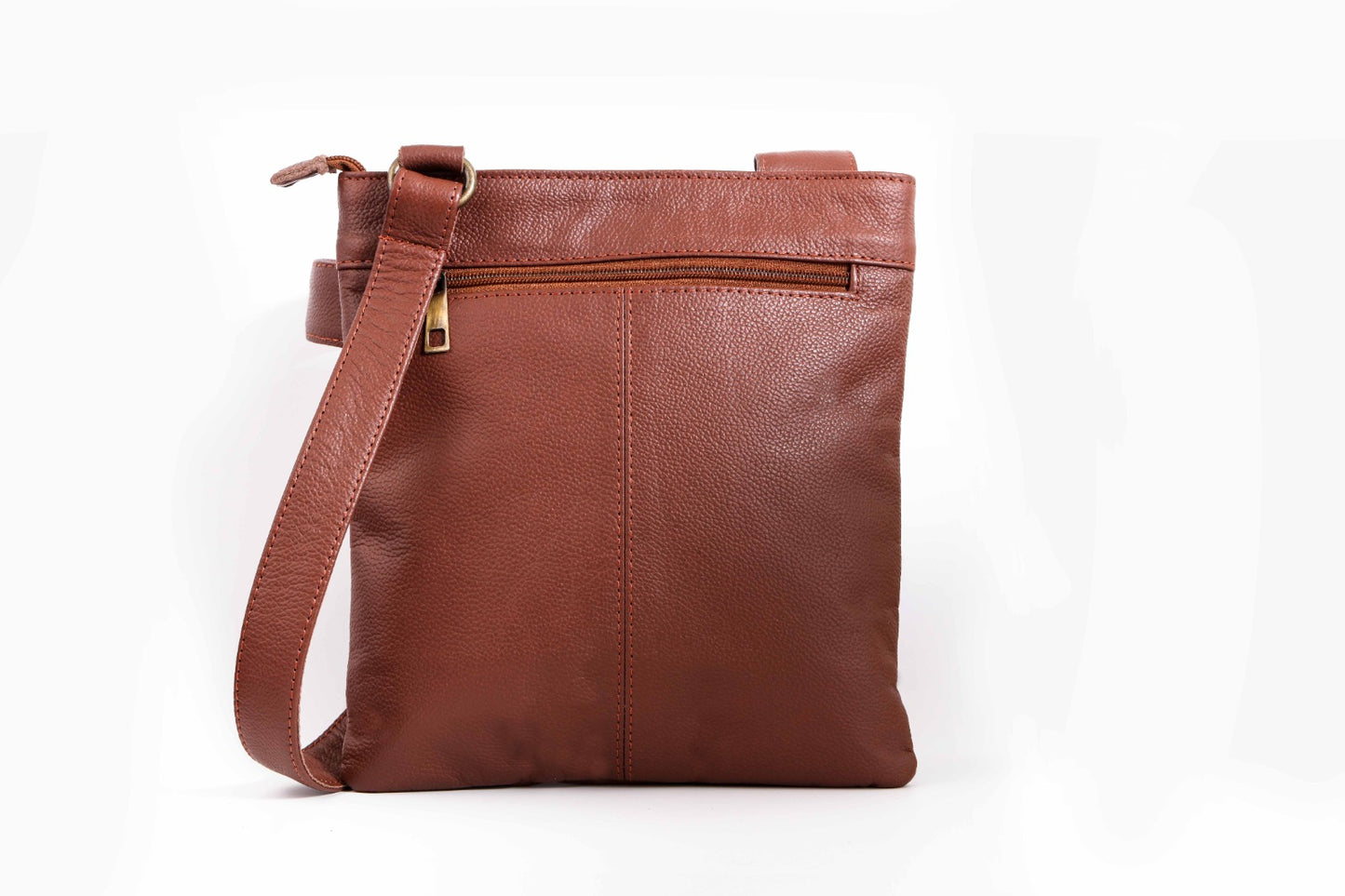 Buffalo Skin Cross Body bag Grain Texture