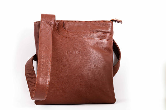 Buffalo Mild Grain Leather Cross Body bag